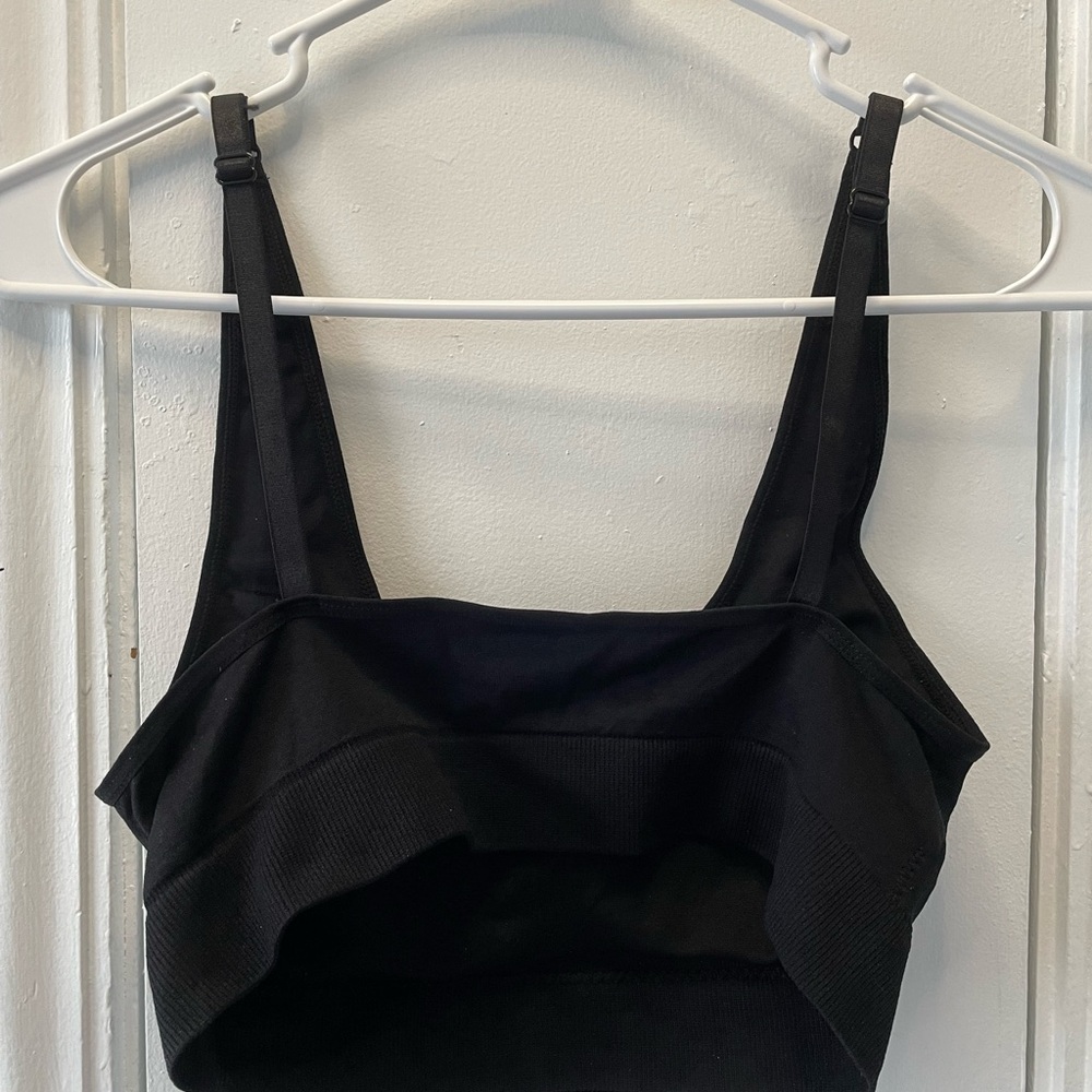 Fashion Nova Black and White Bralette - Picture 8 of 9